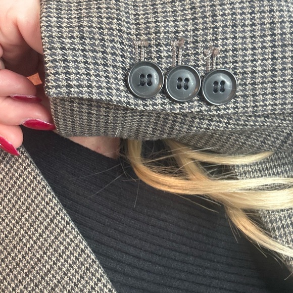 H&M plaid blazer US 8 - Picture 6 of 7